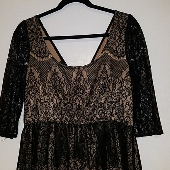 Black lace dress - Picture 2 of 6